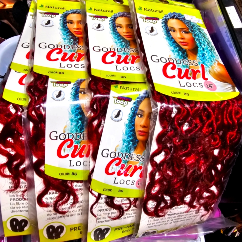 SOLDED OUT Crochet Curly Locs
